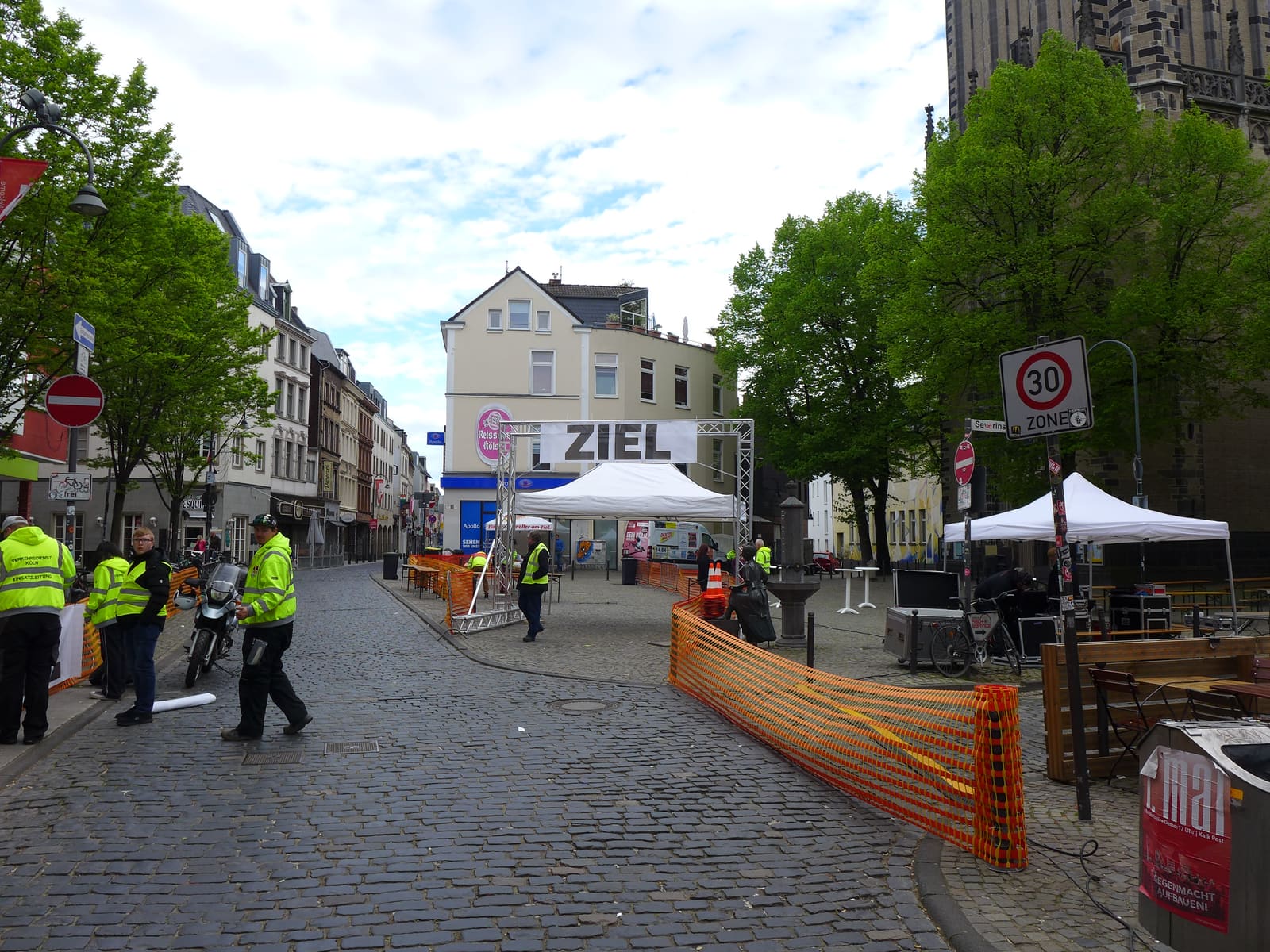 Eindruck vom Dauerlauf-Laden